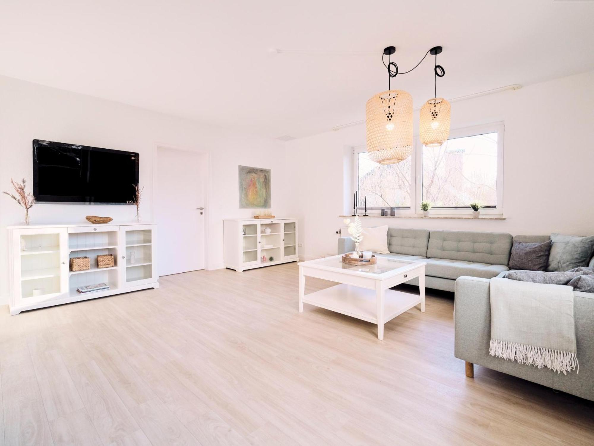 Ferienwohnung "Gilde" Hyggelig Mit Blick Ins Gruene Glücksburg Buitenkant foto