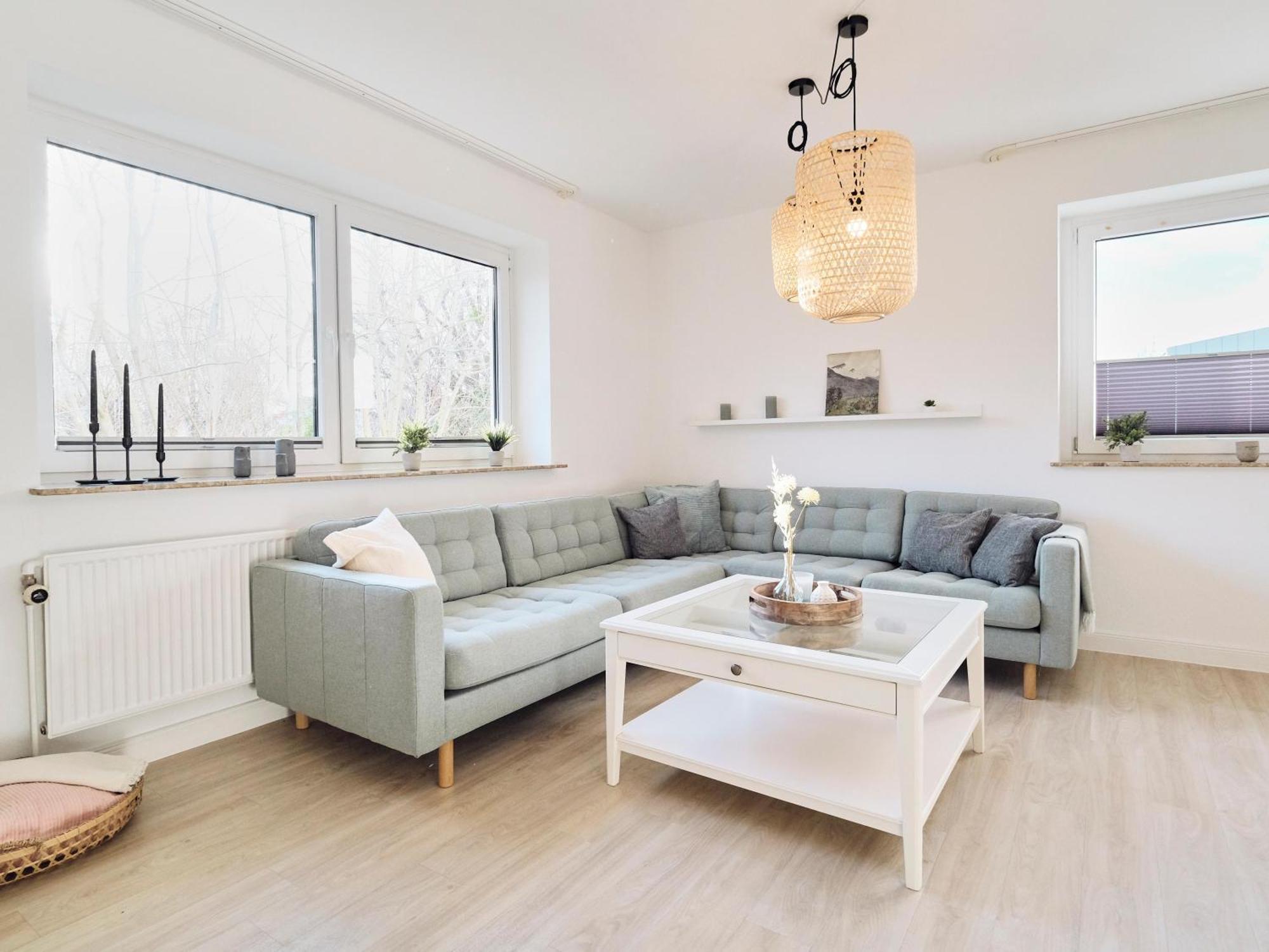 Ferienwohnung "Gilde" Hyggelig Mit Blick Ins Gruene Glücksburg Buitenkant foto