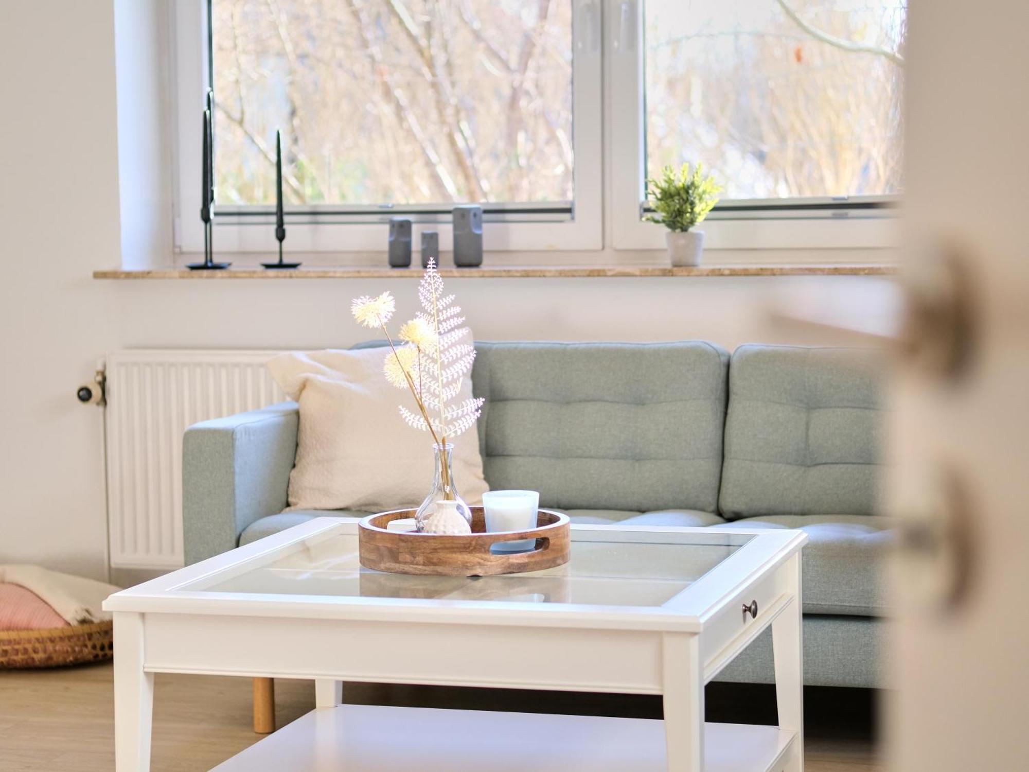Ferienwohnung "Gilde" Hyggelig Mit Blick Ins Gruene Glücksburg Buitenkant foto